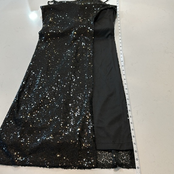 Prom/Formal Black Sequin Dress - Picture 11 of 14